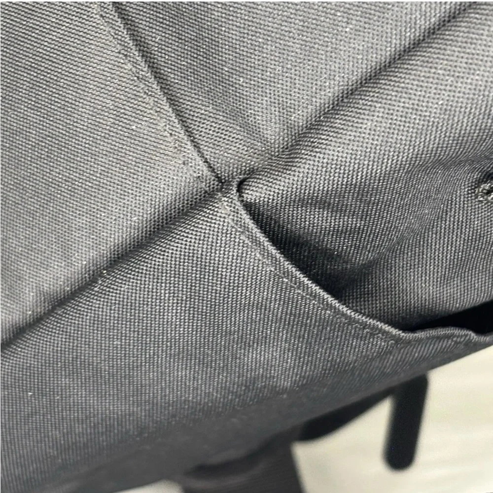 New Black Laptop Commuter Bag Multi Pockets Adjustable Straps Unisex